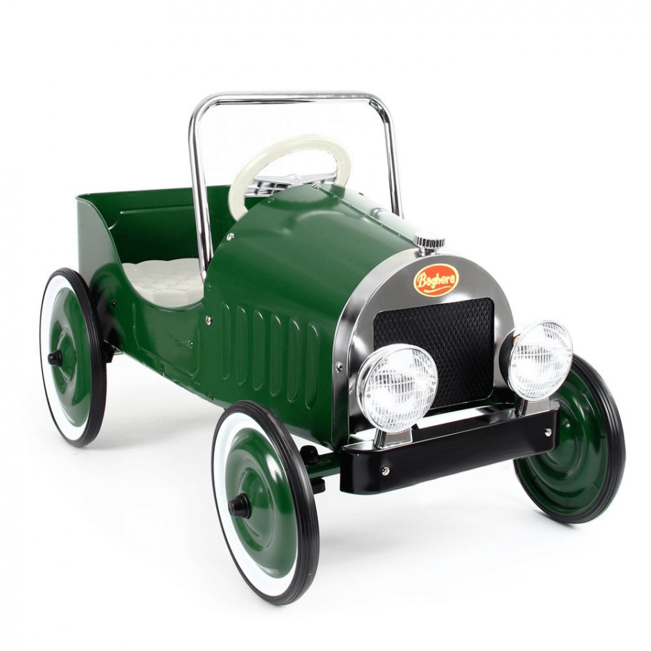 Classic Green Pedal Car