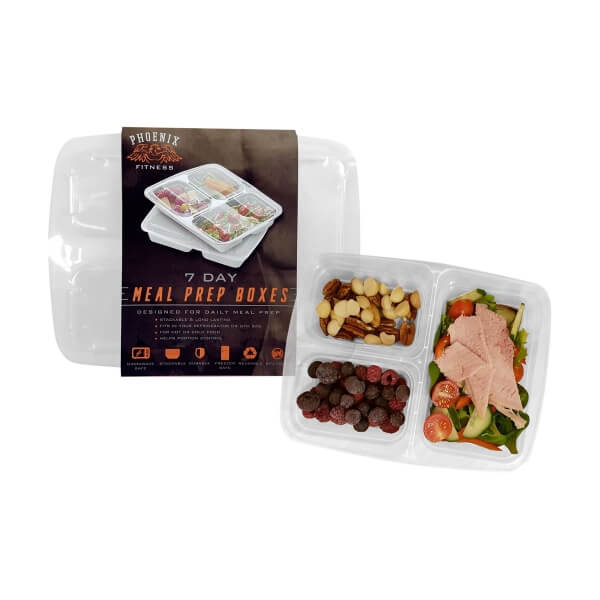 Phoenix Fitness BENTO 7 DAY MEAL PREP CONTAINERS RY913
